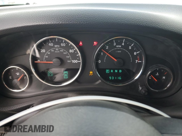 2013 Jeep Wrangler Unlimited Rubicon with VIN 1C4BJWFG0DL529739, listed as a Copart auction lot 53685875 with 93,116 mi miles and Salvage Title. Bid and sale history available at carsss.com. Image 9.