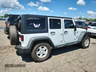 2015 Jeep Wrangler Unlimited Freedom with VIN 1C4HJWDGXFL755528, listed as a Copart auction lot 64927525 with 111,096 mi miles and Salvage title. Bid and sale history available at DreamBid. Image 3.