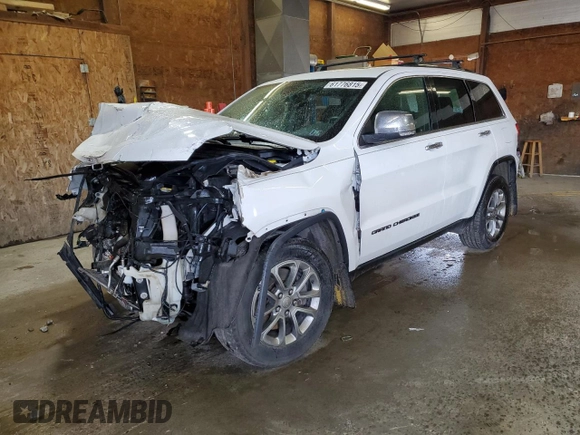 2017 Jeep Grand Cherokee Limited 75th Anniversary with VIN 1C4RJFBT6HC667826, listed as a Copart auction lot 61776815 with 169,327 mi miles and Salvage title. Bid and sale history available at DreamBid. Image 1.