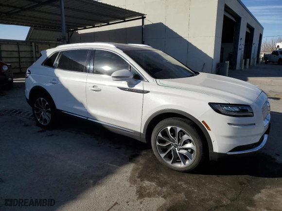 2021 Lincoln Nautilus Reserve with VIN 2LMPJ6K96MBL18185, listed as a Copart auction lot 41752425 with 24,719 mi miles and Salvage Title. Bid and sale history available at carsss.com. Image 4.