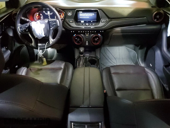2019 Chevrolet Blazer RS with VIN 3GNKBJRS3KS690164, listed as a Copart auction lot 84563264 with 110,980 mi miles and Salvage Title. Bid and sale history available at DreamBid. Image 8.