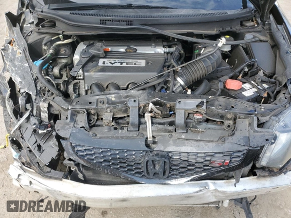 2012 Honda Civic Cpe Si with VIN 2HGFG4A52CH701261, listed as a Copart auction lot 68103234 with 105,686 mi miles and Salvage Title. Bid and sale history available at carsss.com. Image 11.