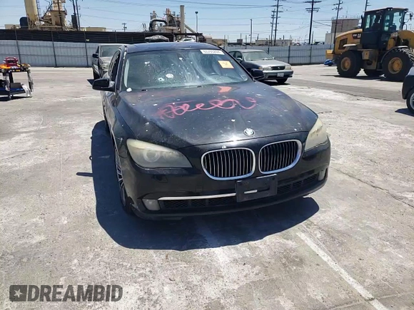 2012 BMW 7 Series 740i with VIN WBAKA4C59CDS99342, listed as a Copart auction lot 63705894 with 0 mi miles and Salvage Title. Bid and sale history available at carsss.com. Image 11.