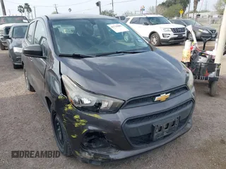 2016 Chevrolet Spark LS with VIN KL8CB6SAXGC579158, listed as a IAAI auction lot 41719883 with 47,863 mi miles. Bid and sale history available at carsss.com. Image 1.