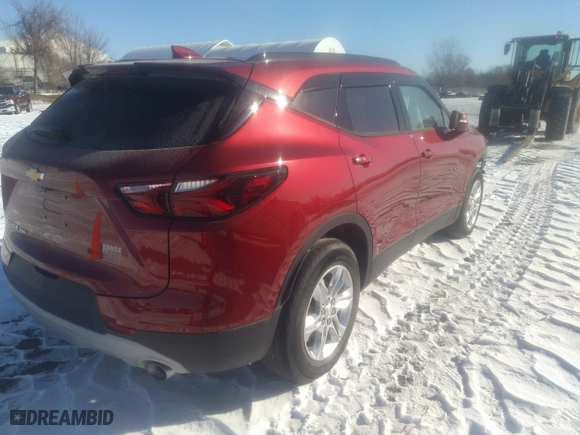 2019 Chevrolet Blazer with VIN 3GNKBHRS2KS665605, listed as a IAAI auction lot 40370761 with 1 mi miles. Bid and sale history available at carsss.com. Image 4.