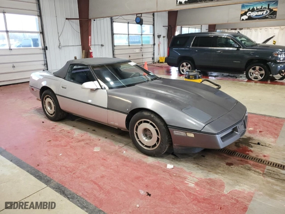 1987 Chevrolet Corvette with VIN 1G1YY3180H5120101, listed as a Copart auction lot 52721005 with 113,894 mi miles and Clean Title. Bid and sale history available at carsss.com. Image 4.