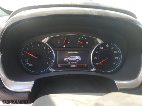 2021 Chevrolet Traverse Premier with VIN 1GNEVKKW6MJ246353, listed as a Copart auction lot 48122825 with 13,580 mi miles and Salvage Title. Bid and sale history available at carsss.com. Image 9.