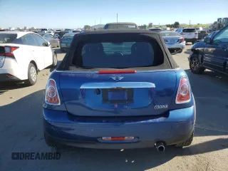 2013 MINI Convertible with VIN WMWZN3C55DT568375, listed as a Copart auction lot 88499325 with 78,360 mi miles and Salvage title. Bid and sale history available at DreamBid. Image 6.
