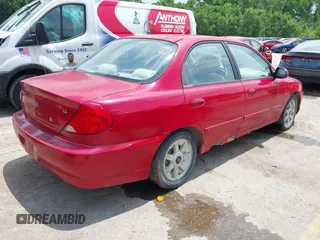 2003 Kia Spectra z VIN KNAFB121335301950, wystawiony jako IAAI lot #42433395 z przebiegiem 101 534 mil mil oraz . Historia ofert i sprzedaży dostępna na DreamBid. Obrazek 4.