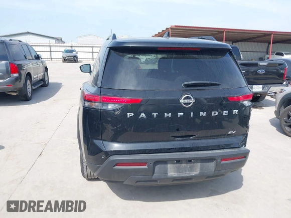2024 Nissan Pathfinder SV with VIN 5N1DR3BA1RC257707, listed as a IAAI auction lot 42245737 with 24,546 mi miles and . Bid and sale history available at DreamBid. Image 16.