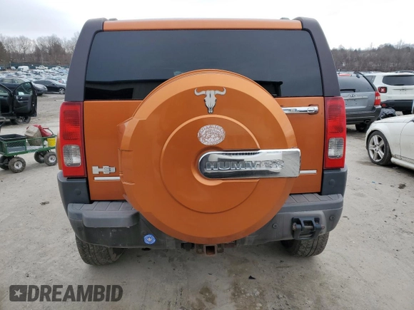 2007 Hummer H3 SUV with VIN 5GTDN13E078112091, listed as a Copart auction lot 86914364 with 87,238 mi miles and Clean Title. Bid and sale history available at DreamBid. Image 6.