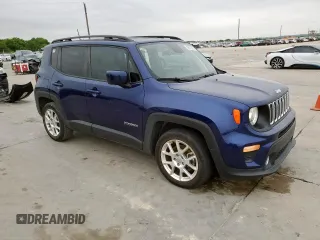 2020 Jeep Renegade Latitude with VIN ZACNJABB2LPL72507, listed as a Copart auction lot 59021305 with 39,034 mi miles and Salvage title. Bid and sale history available at DreamBid. Image 4.
