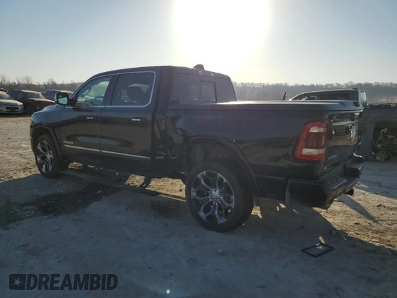 2020 Ram 1500 Limited with VIN 1C6SRFHTXLN255317, listed as a Copart auction lot 48400945 with 31,493 mi miles and Salvage title. Bid and sale history available at DreamBid. Image 2.