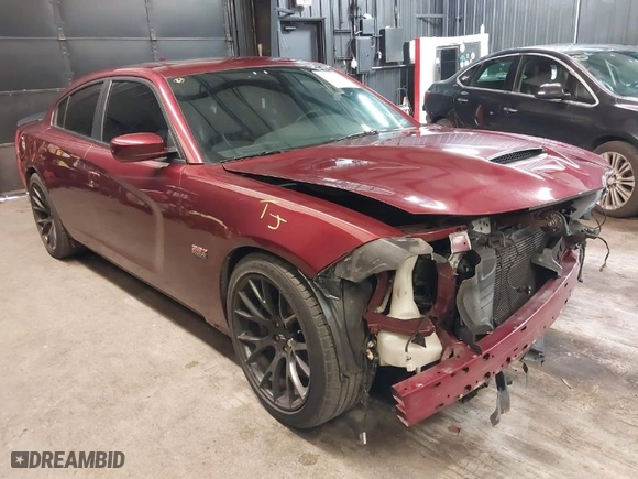 2018 Dodge Charger R/T Scat Pack with VIN 2C3CDXGJ6JH236937, listed as a IAAI auction lot 41613505 with NaN miles. Bid and sale history available at carsss.com. Image 1.