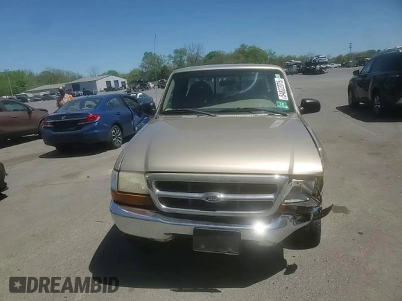 2000 Ford Ranger XL with VIN 1FTYR10V7YTA43903, listed as a Copart auction lot 54822975 with 177,187 mi miles and Salvage Title. Bid and sale history available at DreamBid. Image 14.