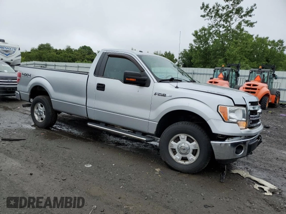 2013 Ford F-150 XL with VIN 1FTNF1EF1DKD18422, listed as a Copart auction lot 60197545 with 82,179 mi miles and Clean title. Bid and sale history available at DreamBid. Image 4.