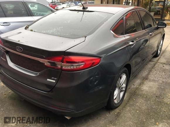 2018 Ford Fusion SE with VIN 3FA6P0HD9JR162701, listed as a Copart auction lot 80147524 with 160,219 mi miles and Clean Title. Bid and sale history available at carsss.com. Image 4.