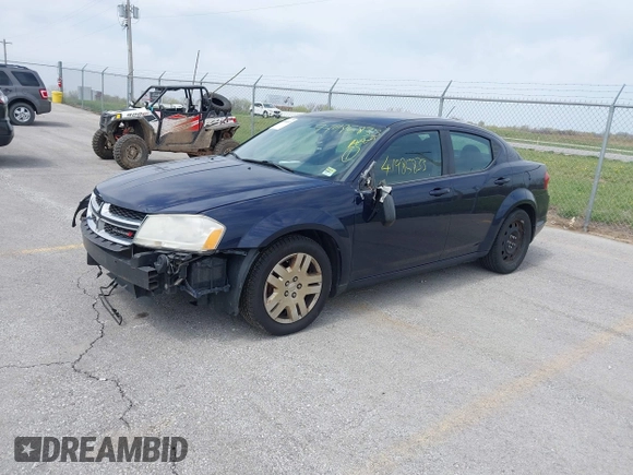 2014 Dodge Avenger SE z VIN 1C3CDZABXEN161671, wystawiony jako IAAI lot #41985833 z przebiegiem 127 326 mil mil oraz . Historia ofert i sprzedaży dostępna na DreamBid. Obrazek 2.