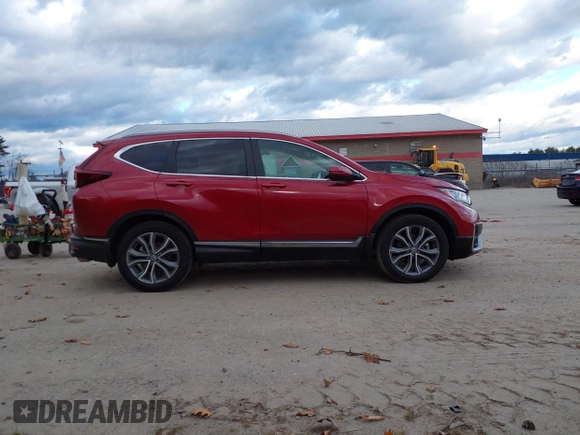 2022 Honda CR-V Touring with VIN 5J6RW2H99NL005329, listed as a IAAI auction lot 40781033 with 10,553 mi miles. Bid and sale history available at carsss.com. Image 13.