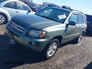 2007 Toyota Highlander Hybrid with VIN JTEGW21A870018929, listed as a IAAI auction lot 41735701 with 218,607 mi miles. Bid and sale history available at carsss.com. Image 17.