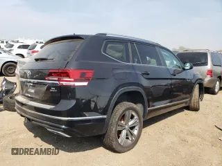 2019 Volkswagen Atlas SE z VIN 1V2XR2CA8KC591411, wystawiony jako Copart lot #65071173 z przebiegiem 14 637 mil mil oraz Szkoda całkowita • Salvage title. Historia ofert i sprzedaży dostępna na DreamBid. Obrazek 3.