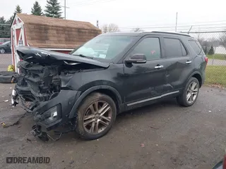 2016 Ford Explorer Limited with VIN 1FM5K8F83GGD23676, listed as a IAAI auction lot 41190636 with 95,184 mi miles. Bid and sale history available at carsss.com. Image 17.