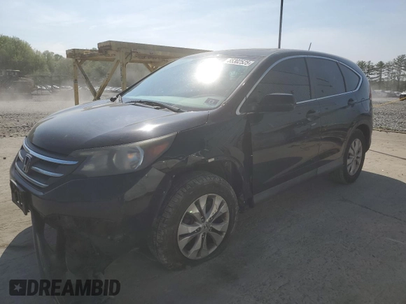 2013 Honda CR-V EX with VIN 2HKRM4H52DH661198, listed as a Copart auction lot 55302525 with 192,954 mi miles and Salvage Title. Bid and sale history available at DreamBid. Image 1.