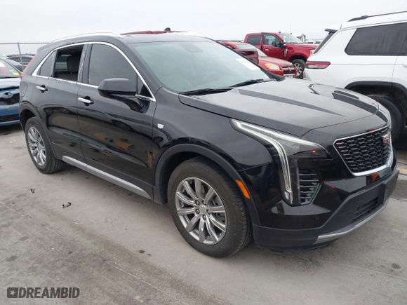2020 Cadillac XT4 FWD Premium Luxury with VIN 1GYFZCR48LF142955, listed as a IAAI auction lot 41255161 with 39,830 mi miles. Bid and sale history available at carsss.com. Image 1.