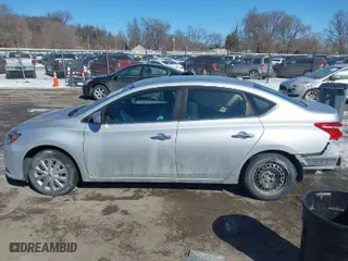 2017 Nissan Sentra SV with VIN 3N1AB7AP7HL706077, listed as a IAAI auction lot 41635961 with 95,544 mi miles. Bid and sale history available at carsss.com. Image 14.