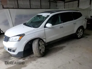 2016 Chevrolet Traverse LT with VIN 1GNKRGKD8GJ299255, listed as a Copart auction lot 53739975 with 112,951 mi miles and Salvage title. Bid and sale history available at DreamBid. Image 1.