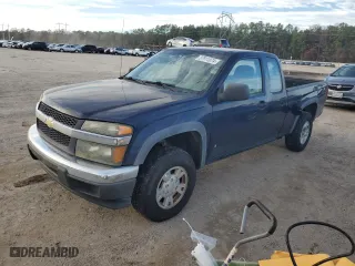 2007 Chevrolet Colorado LT w/1LT with VIN 1GCDT199878241350, listed as a Copart auction lot 37911074 with 127,099 mi miles and Salvage Title. Bid and sale history available at carsss.com. Image 1.