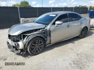 2017 Lexus IS 200t with VIN JTHBA1D25H5051224, listed as a Copart auction lot 64772775 with 119,323 mi miles and Salvage title. Bid and sale history available at DreamBid. Image 1.