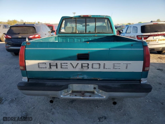 1994 Chevrolet C/K 1500 with VIN 1GCEK14K0RZ118348, listed as a Copart auction lot 74005664 with 126,120 mi miles and Salvage Title. Bid and sale history available at carsss.com. Image 6.