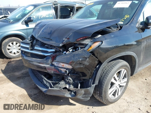 2016 Honda Pilot EX-L with VIN 5FNYF6H77GB108567, listed as a IAAI auction lot 41704962 with 193,873 mi miles. Bid and sale history available at carsss.com. Image 6.