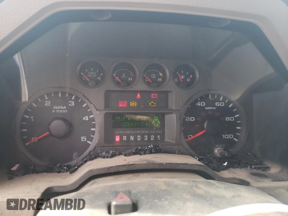 2008 Ford F-350 XL with VIN 1FTWW31R38EA41177, listed as a Copart auction lot 54195915 with 288,601 mi miles and Salvage Title. Bid and sale history available at DreamBid. Image 9.