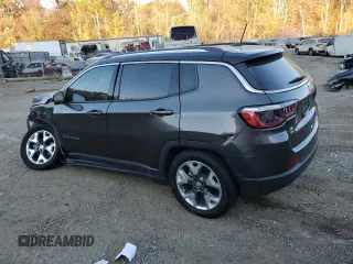 2021 Jeep Compass Limited with VIN 3C4NJCCB3MT597123, listed as a Copart auction lot 78966514 with 64,205 mi miles and Salvage Title. Bid and sale history available at carsss.com. Image 2.