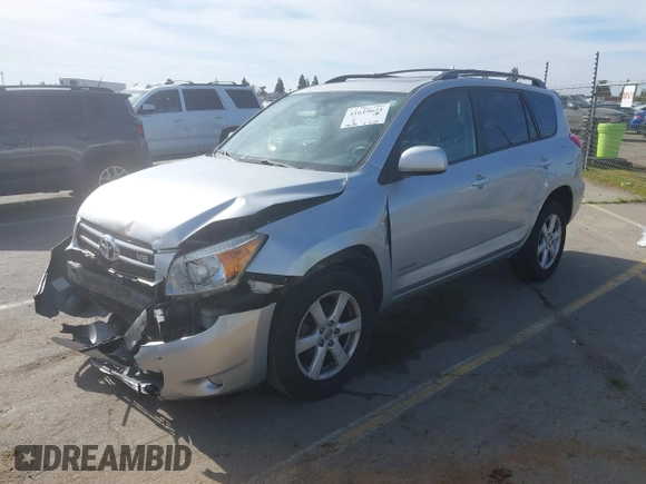 2007 Toyota RAV4 Limited with VIN JTMZK34V075006774, listed as a IAAI auction lot 41619621 with 146,431 mi miles. Bid and sale history available at carsss.com. Image 17.