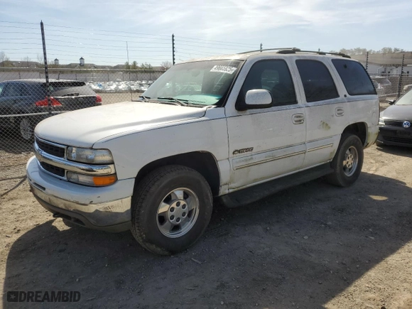 2001 Chevrolet Tahoe LS with VIN 1GNEK13T61R136424, listed as a Copart auction lot 49665925 with 43,063 mi miles and Clean Title. Bid and sale history available at carsss.com. Image 1.