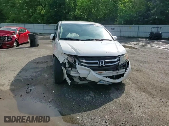 2015 Honda Odyssey EX with VIN 5FNRL5H4XFB022780, listed as a Copart auction lot 54724545 with Not Provided miles and Salvage Title. Bid and sale history available at DreamBid. Image 14.
