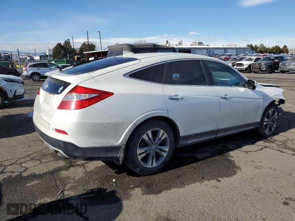 2014 Honda Crosstour EX-L with VIN 5J6TF1H54EL000259, listed as a Copart auction lot 42050665 with 124,235 mi miles and Salvage Title. Bid and sale history available at carsss.com. Image 3.