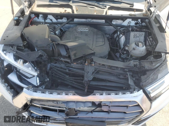 2018 Audi Q5 Premium with VIN WA1ANAFY7J2220888, listed as a Copart auction lot 63292765 with 34,350 mi miles and Salvage title. Bid and sale history available at DreamBid. Image 12.