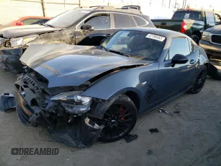 2020 Mazda MX-5 Miata Club with VIN JM1NDAL78L0413877, listed as a Copart auction lot 42190483 with 41,669 mi miles and . Bid and sale history available at DreamBid. Image 1.
