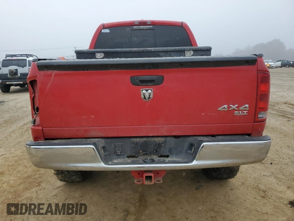 2006 Dodge 1500 SLT with VIN 1D7HU18246S569181, listed as a Copart auction lot 44011435 with 288,222 mi miles and Salvage title. Bid and sale history available at DreamBid. Image 6.