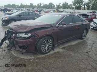 2017 Lincoln MKZ Select with VIN 3LN6L5D94HR665921, listed as a Copart auction lot 58779365 with 85,533 mi miles and Salvage title. Bid and sale history available at DreamBid. Image 1.