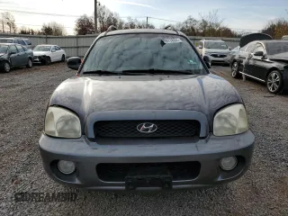 2004 Hyundai Santa Fe GLS with VIN KM8SC73DX4U816487, listed as a Copart auction lot 78977854 with 209,927 mi miles and Salvage Title. Bid and sale history available at carsss.com. Image 5.