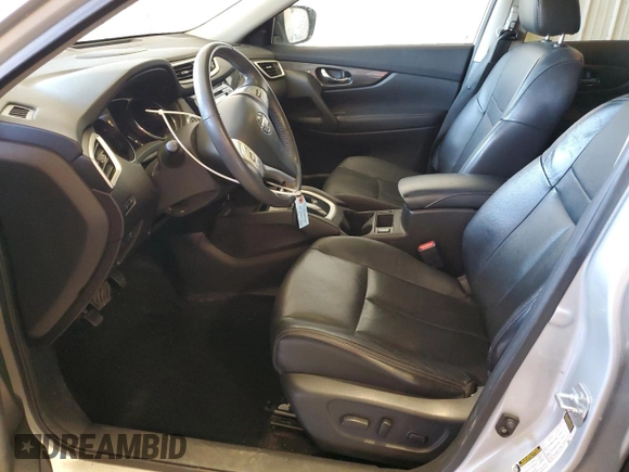 2015 Nissan Rogue SL with VIN 5N1AT2MV3FC769432, listed as a Copart auction lot 48476015 with 125,884 mi miles and Salvage Title. Bid and sale history available at carsss.com. Image 7.