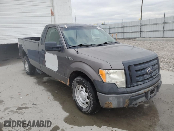 2010 Ford F-150 XL with VIN 1FTMF1EW7AKB44928, listed as a Copart auction lot 69591264 with 162,675 mi miles and Clean Title. Bid and sale history available at DreamBid. Image 4.