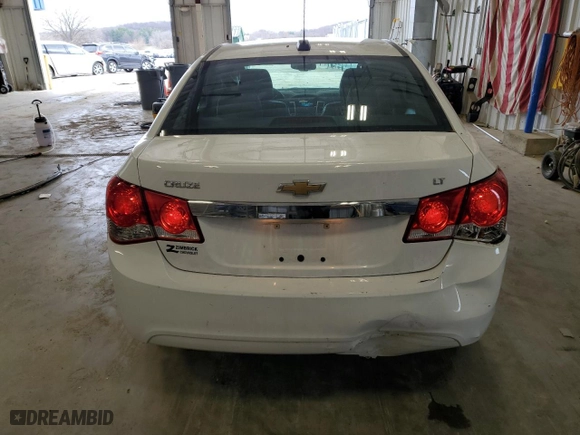2015 Chevrolet Cruze LT with VIN 1G1PE5SB1F7235639, listed as a Copart auction lot 53167865 with 90,954 mi miles and Non Repairable. Bid and sale history available at carsss.com. Image 6.