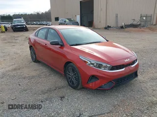 2023 Kia Forte GT-Line with VIN 3KPF54AD3PE652973, listed as a IAAI auction lot 41711582 with 30,457 mi miles. Bid and sale history available at carsss.com. Image 1.