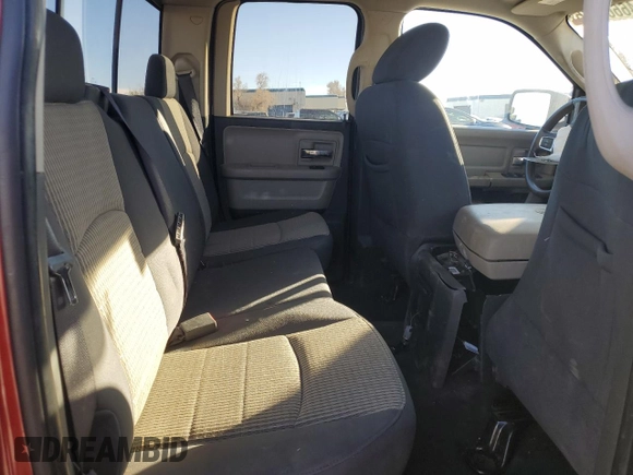 2010 Dodge 1500 SLT with VIN 1D7RB1GT5AS111825, listed as a Copart auction lot 46665345 with 175,885 mi miles and Salvage Title. Bid and sale history available at carsss.com. Image 11.